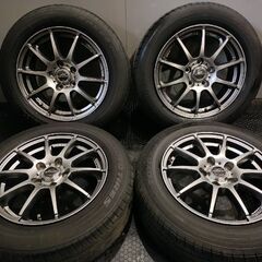 【TOYO PROXES J68 205/60R16】夏タイヤ【A-TECH SCHNEIDER 16インチ 6.5J5HPCD114.3+38】21年製 プリウスα SAI等　(VTL058)
