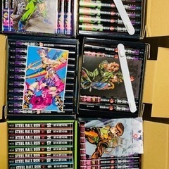 ジョジョ文庫版box 1〜7部の画像