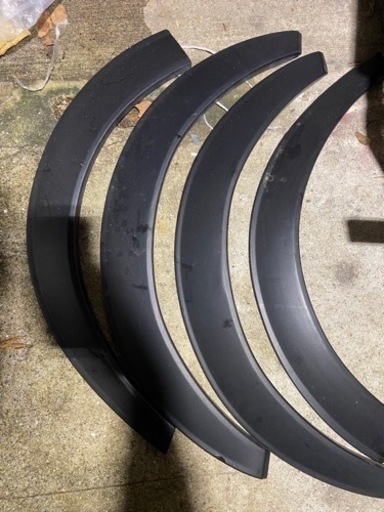 ハイエースオーバーフェンダー前後ろセット