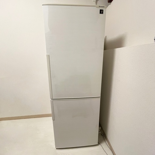 【お取引中】SHARP プラズマクラスター搭載 SJ-PD27D-W冷蔵庫 271L