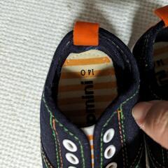 【美品】スリッポン　靴　14㌢の画像