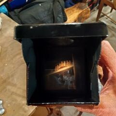 レトロな二眼カメラ本体の画像
