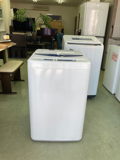 【リサイクルショップ　ピカソ　小松原】★分解洗浄済み★ HerbRelax ヤマダ電機オリジナル 5kg 全自動電気洗濯機 2017年製 YWMT50A1★0356★