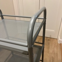 ［お取引き中］☆4月末まで限定値下げ【IKEA】ワゴン DRAGGAN  グレー
の画像