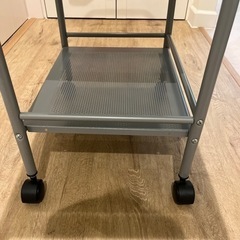 ［お取引き中］☆4月末まで限定値下げ【IKEA】ワゴン DRAGGAN  グレー
の画像