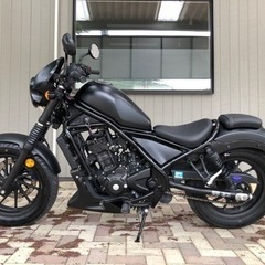 HONDA❗️レブル250 MC49 オールペイント　マッドブラック　USB充電付の画像