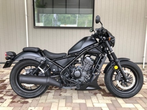 HONDA❗️レブル250 MC49 オールペイント　マッドブラック　USB充電付