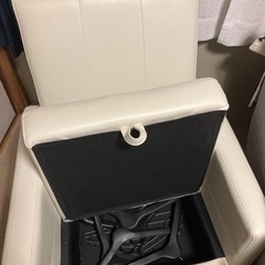 収納付き折りたたみソファー(4／24引取希望)の画像