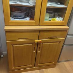 食器棚、キッチン収納、家具、収納家具の画像