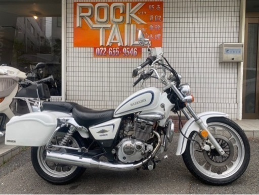 ★15万円！GZ125HS セル1 実働車　スズキ GZ125 アメリカン 実働車