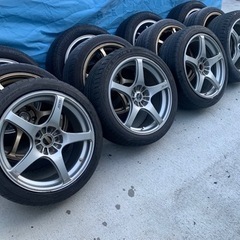 エンケイRP03／19インチ9J+18・245/35×2本／V35クーペ、Z33