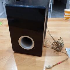 オーディオスピーカー　ウーハー付の画像