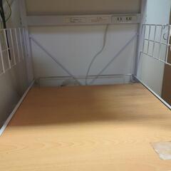 【受取予定者決定】レンジラック、レンジ台、レンジボード、キッチン収納、収納家具の画像