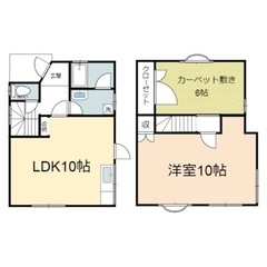 キャンペーン中！今月中に申し込みで敷金０円！🏠ペット可🐱🐶庭付き...