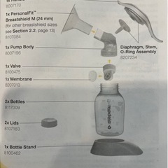 Medela (メデラ) ハーモニー手動搾乳器 手動の画像