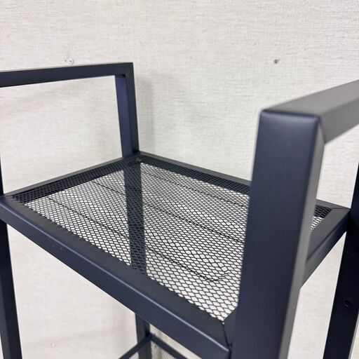  17292  IKEA 4段スチールラック　オープンラック　シェルフ   ◆大阪市内・東大阪市他 5,000円以上ご購入で無料配達い