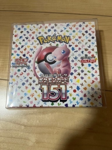 ポケカ　ポケモンカード　151BOX シュリンク付き