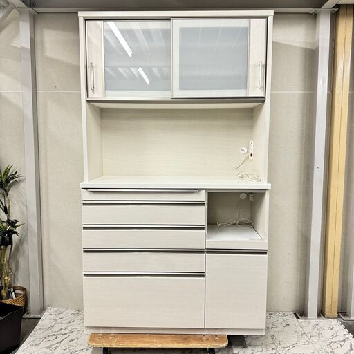 三幸ジャパン キッチンボード 120cm 食器棚 ホワイト ダイニング キッチン 三幸ジャパン キッチンボード 120cm 食器棚 ホワイト ダイニング