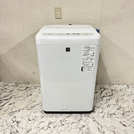 17283  Panasonic 一人暮らし洗濯機 2020年製 5.0kg ◆大阪市内・東大阪市他 5,000円以上ご購入で無料配達いたします！◆ ※京都・高槻・枚方方面◆神戸・西宮・尼崎方面◆生駒方面、大阪南部方面　それぞれ条件付き無料配送あり！