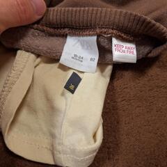 ベビー トップス カットソー Tシャツ ベージュ ピンク ザラ 90 90cmの画像