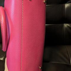 美品　Kate Spade  バッグ ピンク レザーの画像