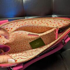 美品　Kate Spade  バッグ ピンク レザーの画像
