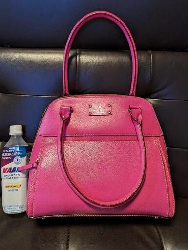 美品　Kate Spade  バッグ ピンク レザー