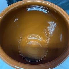 久松窯 謹製 特選 飲食物容器  丸壺 蓋付き 8号 アメ釉 常滑焼 漬物 樽 8号 日本製 かめ とこなめ 瓶 中古 保管品 ①の画像