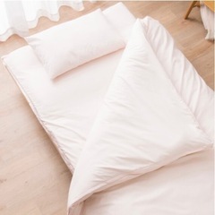 一点のみ,早い者勝ち/カバー付き吸汗ボリューム組布団8点セット ダブルサイズの画像