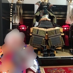 五月人形　一式　カブト　子供の日　　の画像