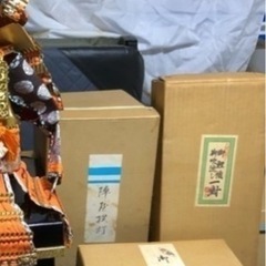 五月人形　一式　カブト　子供の日　　の画像
