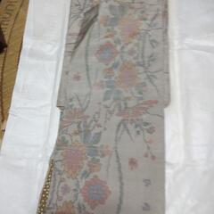 白大島紬着物新品