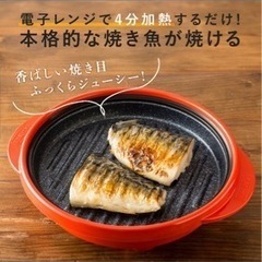 レンジで焼き魚の画像