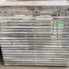 室外機木製カバーの画像