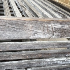 室外機木製カバーの画像