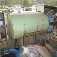 交渉中）灯油タンク　約５００L　40年物　2年前まで実働の画像