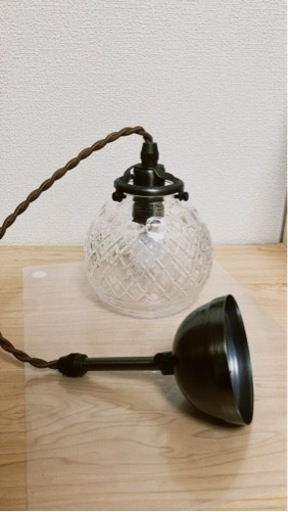 照明　２つ　ステンドグラス生活雑貨 調理器具 鍋、グリル