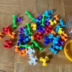 知育玩具　育ブロック　ピタリコの画像