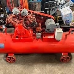 フジ　コンプレッサー　5馬力　三相200V　中古