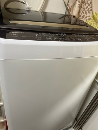 取引中【値下げしました】 2022年製・8kg洗濯機(5月末お渡し)
