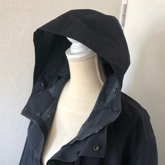 UNIQLO ブロックテックスコート　XL  ブラックの画像