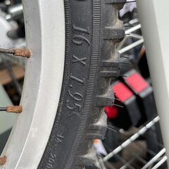 子供用自転車　No.1209　Jeep　16インチ　グリーン　補助輪あり　【リサイクルショップどりーむ荒田店】の画像