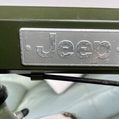 子供用自転車　No.1209　Jeep　16インチ　グリーン　補助輪あり　【リサイクルショップどりーむ荒田店】の画像
