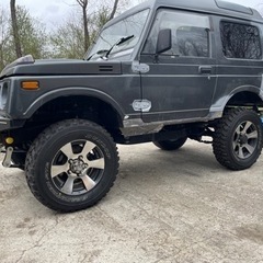 JB23 純正アルミ GRANDTREK MT2 225/75 4本 ジムニー　車のパーツ タイヤ、ホイールの画像