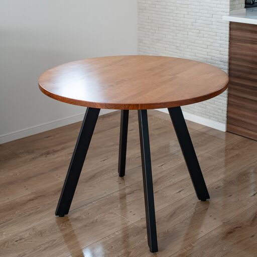 ラウンドテーブル カフェ風テーブル THE CAFE TABLE / 天然木シリーズ