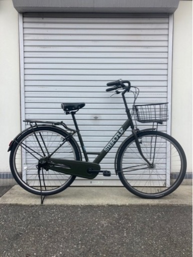 【整備士による点検済】　☆前後タイヤ良品☆  ステップクルーズ　 700C  内装3段変速　LEDオート軽快車　防犯登録料込価格︎‼︎