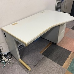 【3台セット】okamura 家具 オフィス用家具 机　オフィス...