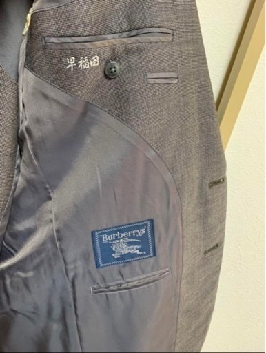 Burberrys' スーツ ジャケット ベスト 氏名刺繍あり