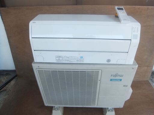 ルームエアコン４K　１4～17畳用　２０１7年製取り付け工事込１００V  室内機クリーニング済