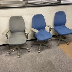 【3台】okamura 家具 オフィス用家具 いす オフィスチェアー